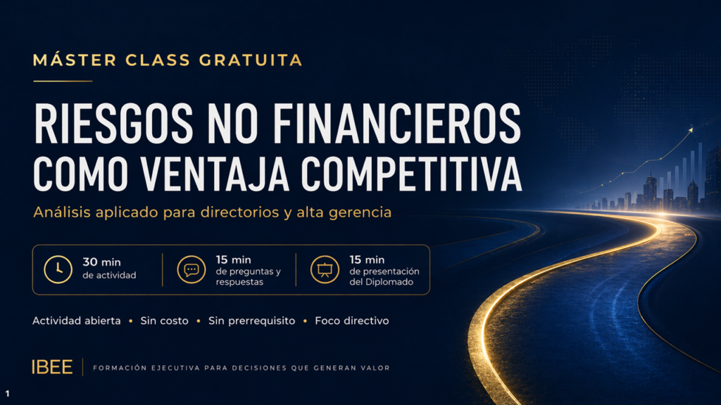 Masterclass: Gestión de Riesgos No Financieros 2026